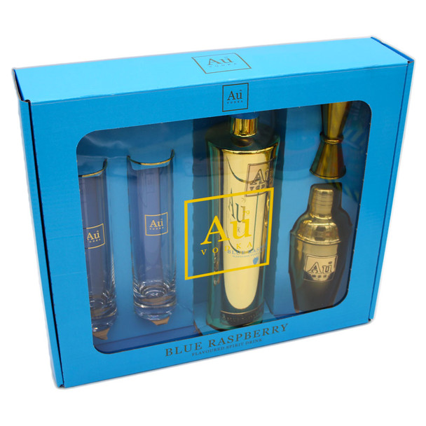 AU Blue Raspberry Vodka Gift Pack