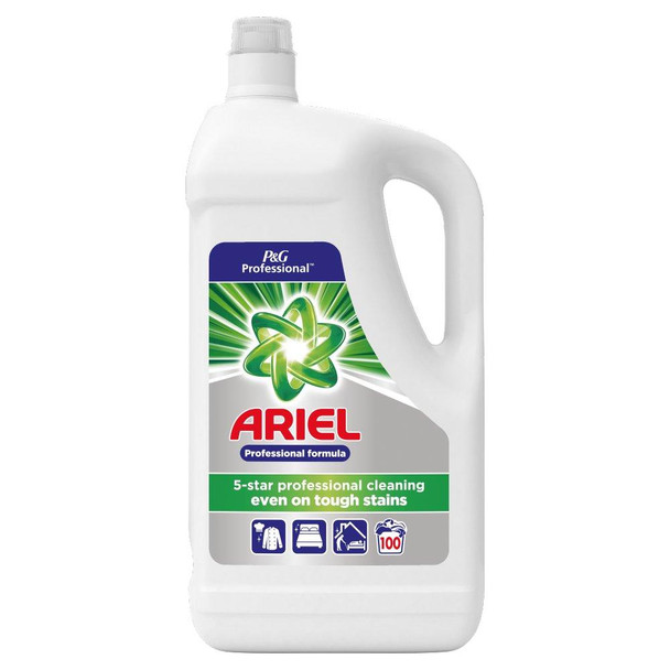 Ariel Professional Formula 100 wash Liquid Detergent 5 Litre