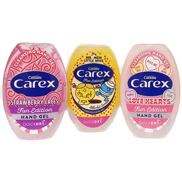 Carex Fun Editions Antibacterial Hand Gel 50ml