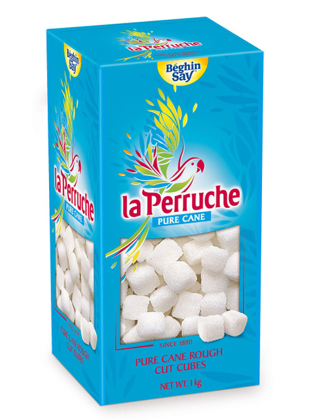 La Perruche White Pure Rough Cut Sugar Cubes 1 Kg