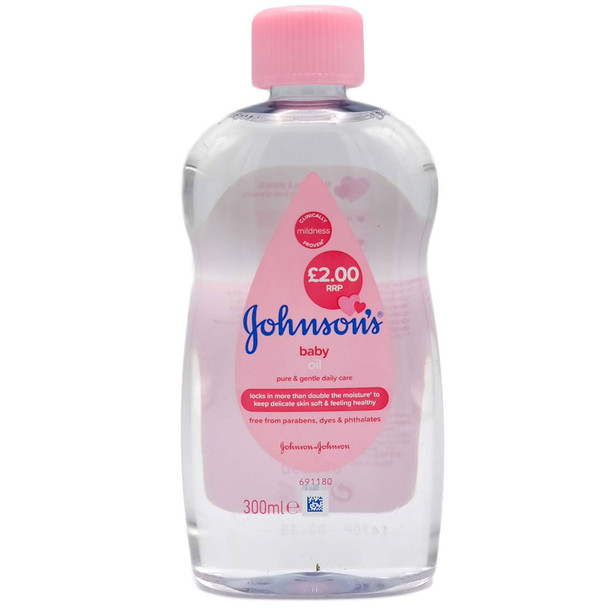 Johnson's Baby Oil 300ml £2 PMP