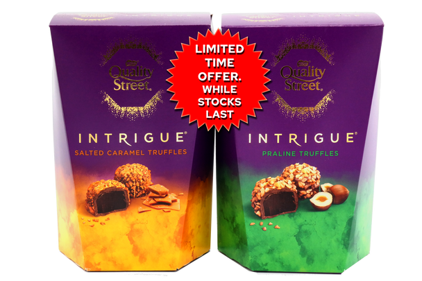 Quality Street Intrigue Salted Caramel & Praline Chocolate Truffles (200g X 2)