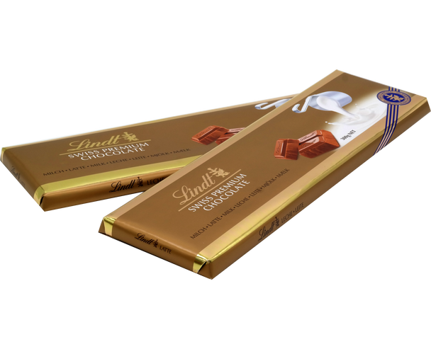 Lindt Swiss Premium Chocolate 2 x 300g Bars