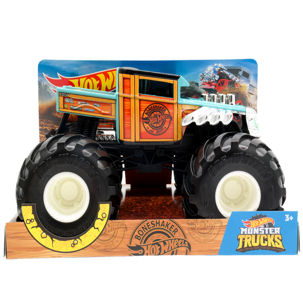 Hot Wheels®Monster Trucks Bone Shaker 1:24 Scale Vehicle