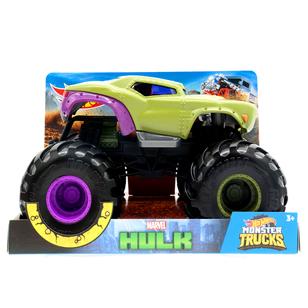 Hot Wheels®Monster Trucks Hulk 1:24 Scale Vehicle