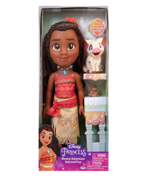 Disney Princess Moana Adventure Doll And Pua