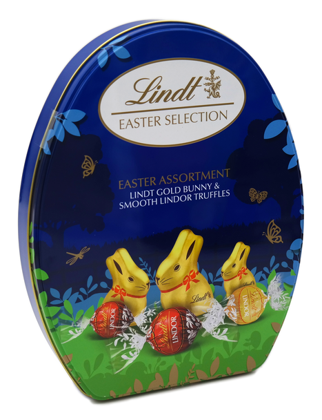 Lindt Easter Selection Egg Shaped Tin 330g