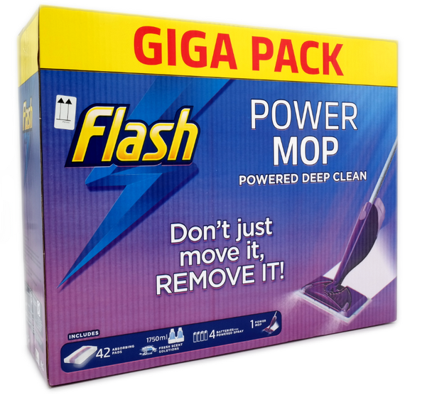 Flash  Power Mop Powered Deep Clean Giga Pack