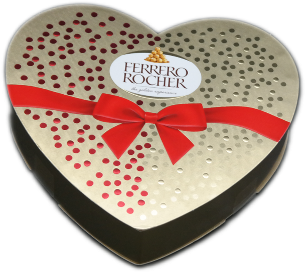 Ferrero Rocher Heart Box 125g