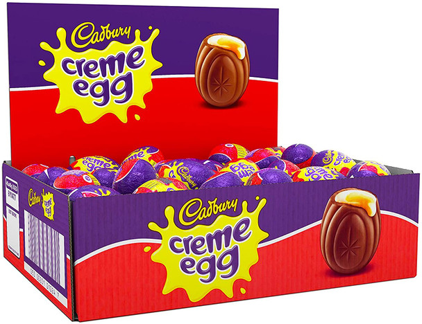 Cadbury Creme Egg Box of 48 Milk Chocolate