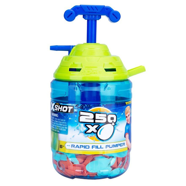 X-Shot Rapid Fill Water Balloon Pump 250