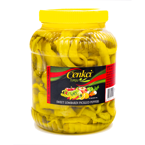 Cenkci Sweet Lombardi Pickled Kebab Shop chilli Peppers 1760g