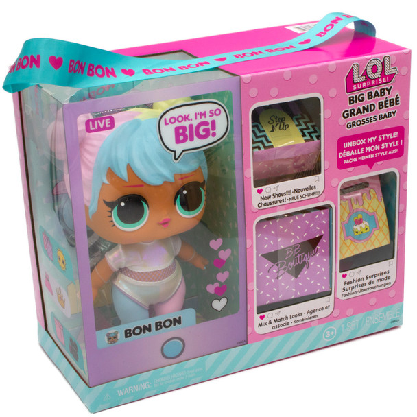 LOL Big Baby Bon Bon Doll Playset