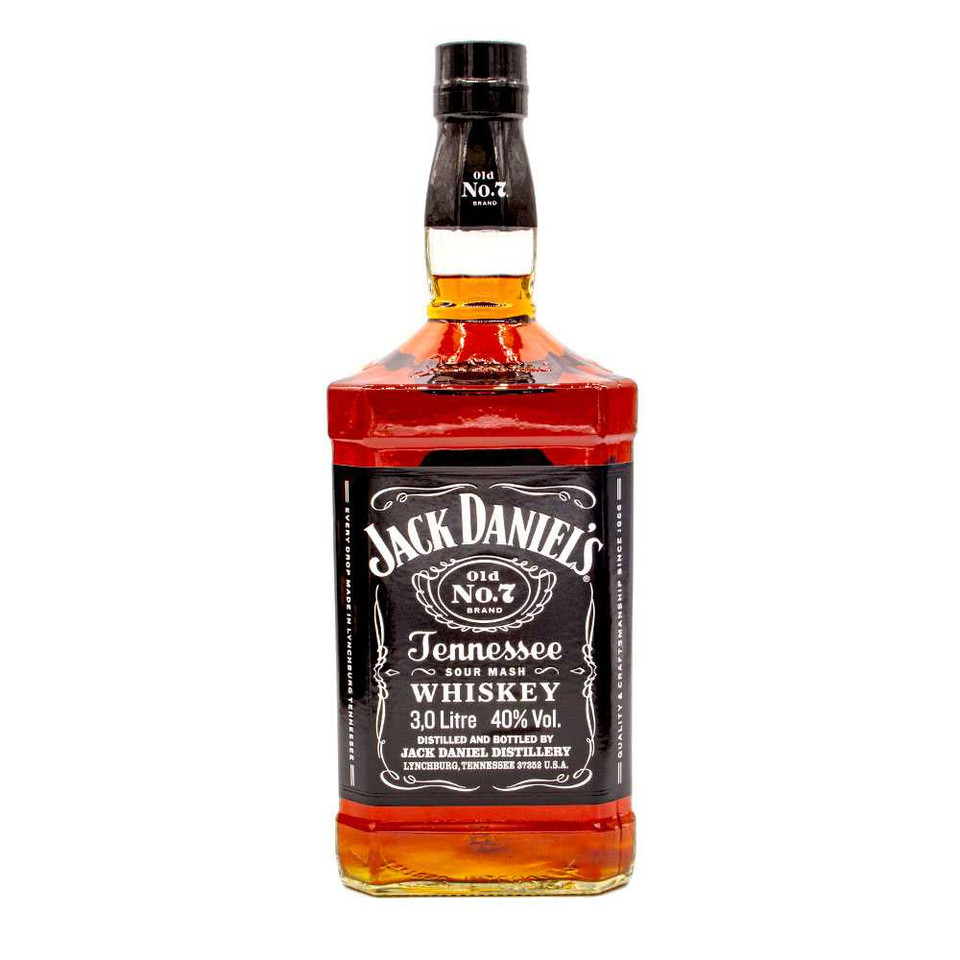 Jack Daniels Tennessee Whiskey 3 Litre Bottle in Age-Restricted ...