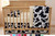 Cow Print Western Crib Bedding