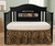 giraffe animal print crib skirt