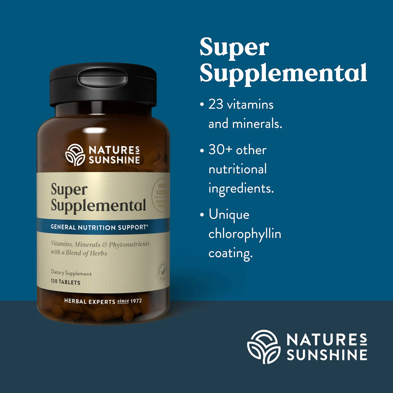 Nature's Sunshine Super Supplemental Vitamins & Minerals