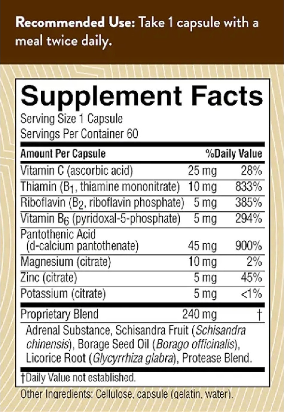 Nature's Sunshine Adrenal Support Trusted experts Save 2530 every day