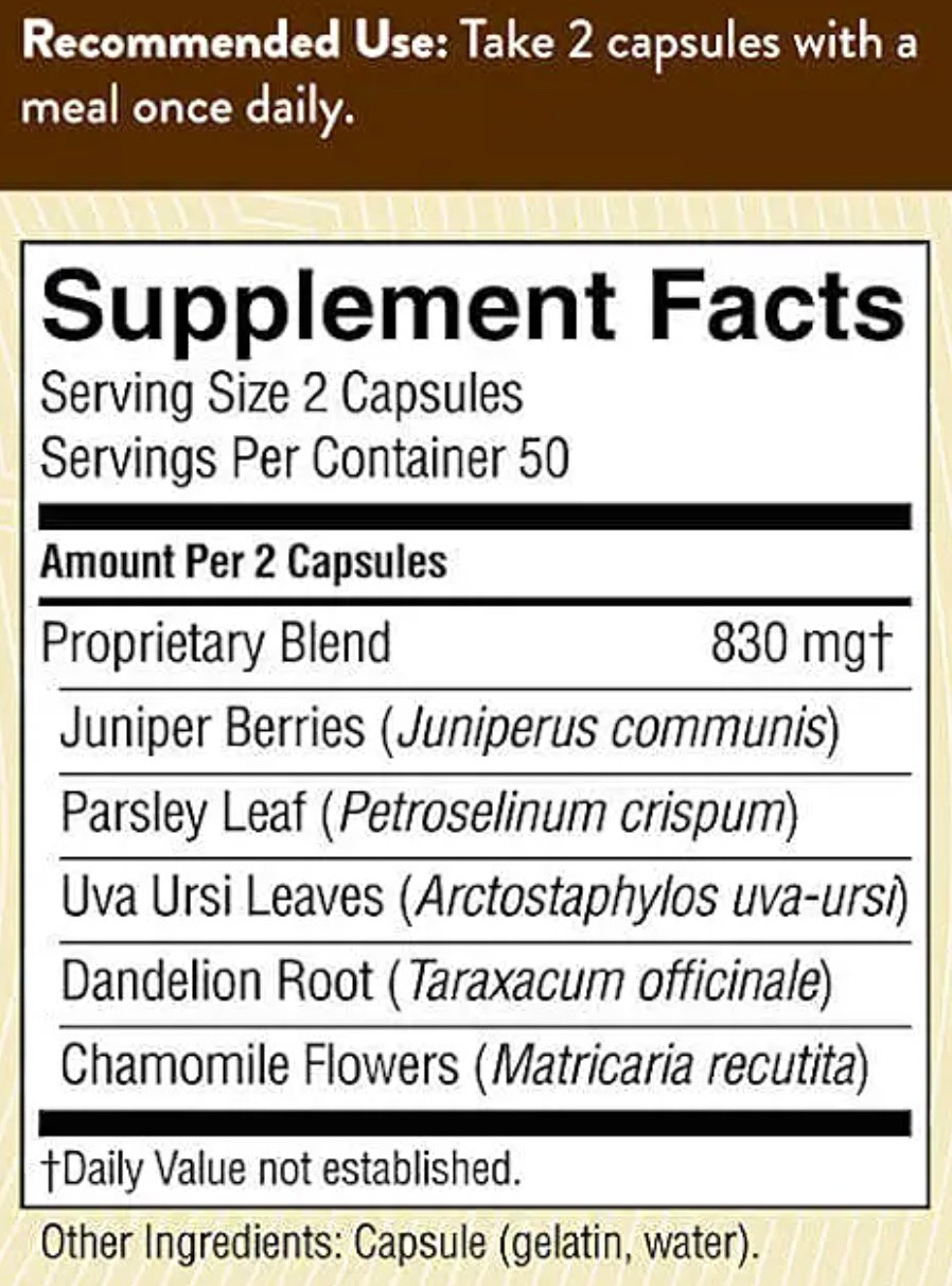 Nature's Sunshine Kidney Activator Product Information Order Natures