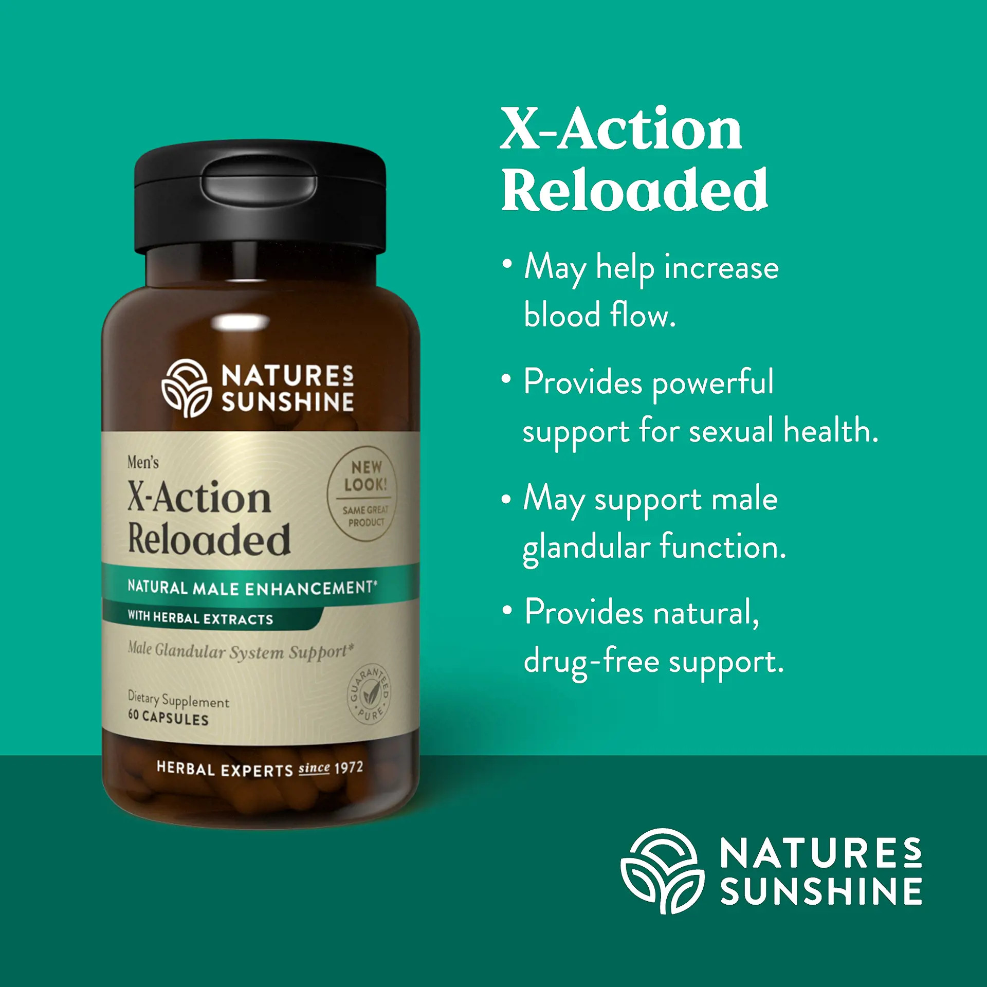 Nature's Sunshine Men's XAction Reloaded Impotency help