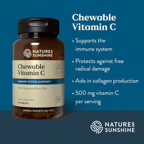 Benefits of Chewable Vitamin C by Natures Sunshine
