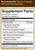 Nutrition info for Nature's Sunshine Stress-J