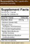 Nutrition info for Colostrum with Immune Factors