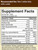 Nutrition info for Balanced B Complex