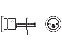 FSIC Rim Cylinder Housing - Less Core