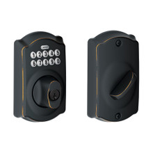 BE365 Camelot Electronic Keypad Deadbolt