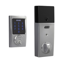 BE469ZP Century Schlage Connect Deadbolt with Alarm
