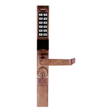 Trilogy Narrow Style Aluminum Door Lock