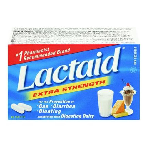 LACTAID EXTRA STRENGTH 40 TB