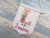 Personalised Wall Decoration.

My flags are made from layers of white felt and with this personalised one I have done the Capital Letter in a light pink leatherette, but this can be made in any colour you would like.

I have stitched the name in a deeper pink so that it matches the deep pink in the flowers, again this can be stitched in a deeper colour than the Capital Letter and the floral detail will then be stitched to match.

The flag measures 5x7 inches but when mounted on the dowl rod measures 7x7 inches