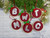 Personalised Capital Letter Ornament Decoration

These are made with a Red Velvet Fabric that I embroider a Capital Letter on in a Silver Glitter Fabric and then mounted in a 3-inch wooden hoop.

The back of the hoop is then covered with felt so that it is neat and tidy, a coloured cord is added so that it is ready to hang up.

You can choose to have them plain, for all year round, or to add Holly onto them

Discounts for Multiples what will show in your cart.