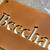 Double layer sign with a Corten steel front layer and stainless steel back layer