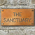 Corten Steel House Sign