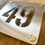 316 marine grade stainless steel house number sign. 316 marine grade stainless steel house number sign.