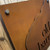 Double layer Corten Steel Sign With Cut Away Edge Top Layer