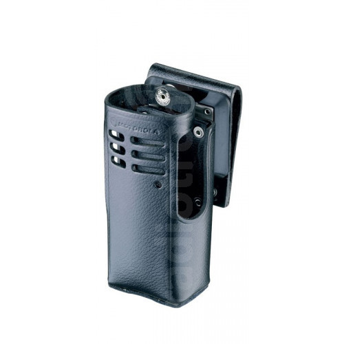 Motorola GP328 Swivel Belt Loop Leather Carry Case
