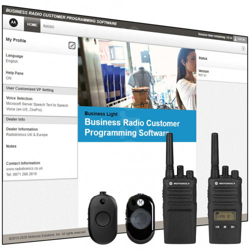 Motorola CLP107, CLP107e, CLP117 & DLR1060 Programming Software