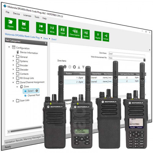 Motorola MOTOTRBO CPS 2.0 Customer Programming Software (Australia & New Zealand)
