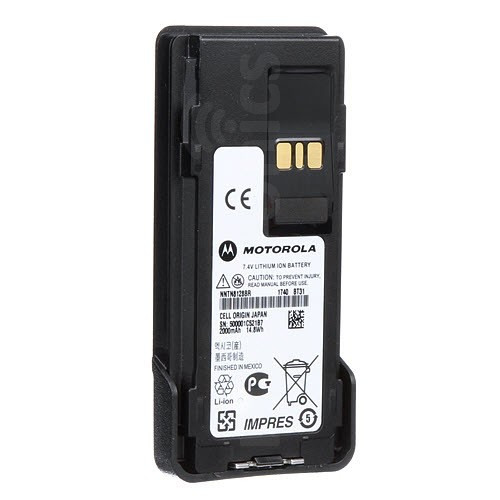 Genuine Motorola NNTN8128 APX2000 IMPRES 2000mAh Lithium Battery
