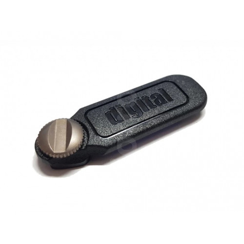 Genuine accessory socket dust cover for the DX and DT Ex series of digital and ATEX (intrinsically safe) two way radios.