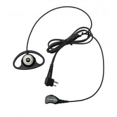 Motorola CP476 & DEP450 D-Shape Earpiece With Combi Mic & PTT