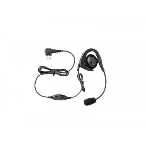 Motorola PMLN4444 CP476, CB Pro Plus, DEP450 & GP3188 Earpiece With Boom Mic & Tie-Clip PTT