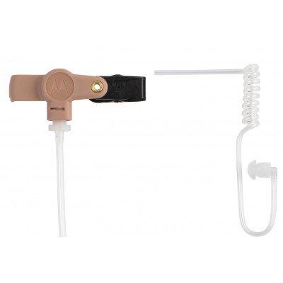 Motorola RLN6241 CP476, CB Pro Plus, DEP450 & GP3188 Replacement Rubber Eartip and Acoustic Tube (Beige)