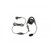 Motorola PMLN4444 CP476, CB Pro Plus, DEP450 & GP3188 Earpiece With Boom Mic & Tie-Clip PTT