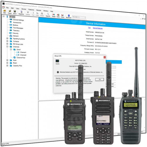 Motorola CPS 16.0 (Build 828)