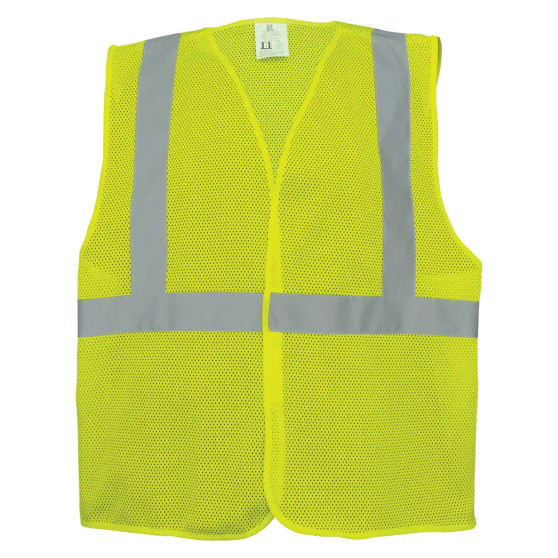 Material de malla ligera y transpirable de poliéster
Alta visibilidad con tiras reflectantes plateadas
Construcción duradera y duradera
Correas ajustables para un ajuste personalizado
Múltiples bolsillos para almacenar herramientas